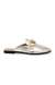 Cally Gold Closed Flats & Ballerinas