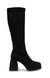 Bow-Down Black Boots
