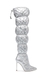 Silhouette Silver Boots