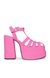 Carlita Pink Heel Sandals