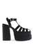 Carlita Black Heel Sandals