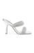 Jetsetter Silver Heel Sandals