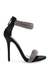 Makenna Black Heel Sandals
