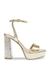 Lasher Gold Heel Sandals