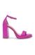 Dream-On Pink Heel Sandals