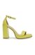 Dream-On Yellow Heel Sandals
