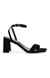Luxe Black Heel Sandals