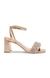 Lidia Pink Heel Sandals