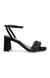 Lidia Black Heel Sandals