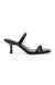 Sun-Kiss Black Heel Sandals