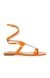 Tappy Orange Flats