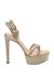 Marciana-R Gold Heel Sandals