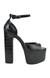 Courtesy Black Heel Sandals