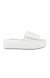 STEVE MADDEN | Swoosh White Wedges