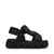 Bonkers Black Crinkle Flats