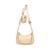 Btwistie Bone/Gold Crossbody