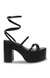 Bayshore Black Heel Sandals