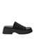 Throw Back Black Wedges