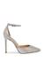 Ravaged-S Silver Pumps