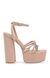 Reassure Pink Heel Sandals