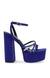 Reassure Blue Heel Sandals