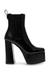 Vaulting Black Boots