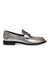 Harlem Silver Closed Flats & Ballerinas