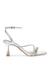 Stir-Up Silver Heel Sandals