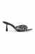 Luxecity-F Black Heel Sandals