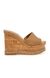 Not Now Tan Wedges