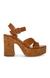 Carisma Tan Heel Sandals