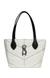 Bwork-N White Handbags