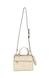 Bzelda Solid Trim White Handbags