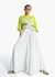 Pleated Solid Trouser