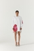 Pansy White Shirt Dress