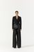 Pansy Hand Embellished Black Jacket