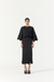 Iris Black Applique Motif Skirt