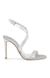 Showdown Silver Heel Sandals