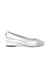 Cherish-R Silver Closed Flats & Ballerinas