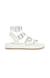 Aviator White Flats