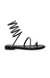 Slithers-R Black Flats