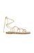 Zappy Gold Flats