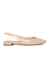 Delaneyy Natural Closed Flats & Ballerinas