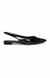 Delaneyy Black Closed Flats & Ballerinas