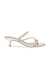 Katriana Silver Heel Sandals