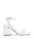 Bibi White Heel Sandals
