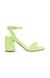 Bibi Yellow Heel Sandals