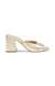 Laurene Gold Heel Sandals
