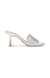 Luvvy Silver Heel Sandals
