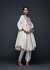 Off-White Gota Flared Kurta